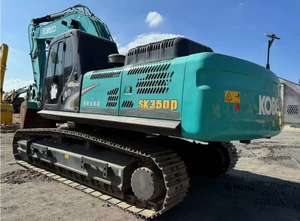 Kobelco Sk350D 36 tonnes jaune pelle sur chenilles pelle Flexible utilisation rapide moteur pompe à moteur engrenage noyau composants 1 an de garantie - Product Image 2