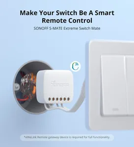 SONOFF sakelar R4 Mini ekstrim Mate S-MATE2 aplikasi EWeLink pengendali jarak jauh melalui sakelar pintar untuk pekerjaan rumah dengan Alexa Google Home IFT - Product Image 5