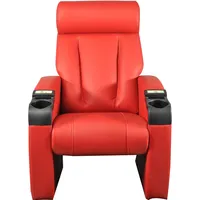 كرسي بذراعين سينيمائي تصميم اقتصادي بعلامة تجارية مصممة حسب الطلب تصلح للاستخدام في الفنادق