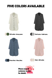 Hot Sell Pajamas Polyester Modal Women'S Sleepwear Dress , High Quality Sleepwear <b>Ladies</b> <b>Nightdress</b> for Womens - Product Image 6
