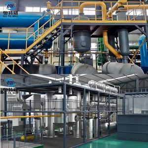 Distillation de catalyseur avec la raffinerie de solvant réutilisant l'huile de moteur utilisée de voiture à la machine de raffinage de récupération d'huile de base - Product Image 3