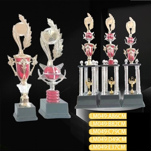 Trophée Sportif Vert et Rouge en Plastique, Artisanat <span class=keywords><strong>de</strong></span> Qualité, Souvenir, Cadeau, Trophées pour Vainqueurs <span class=keywords><strong>de</strong></span> <span class=keywords><strong>Grandes</strong></span> Compétitions Sportives - Product Image 6