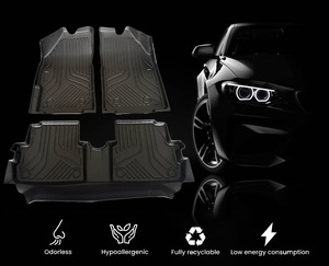 Tapis de sol en TPE sur mesure, numérisés en 3D, pour <span class=keywords><strong>Chevrolet</strong></span> Spark, -40~120, vente en gros directe usine ℃   Tapis de voiture résistants, à couverture complète et faciles à nettoyer - Product Image 2