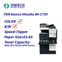 Impresora Láser a Color Multifunción A3 Reacondicionada Konica Minolta Bizhub C759 para Uso Comercial