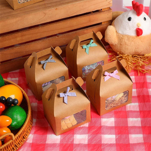 Scatole Regalo a Forma di <span class=keywords><strong>Pulcino</strong></span> per Pasqua, Scatole Pieghevoli a Tema Fattoria, Decorazioni per Feste di Compleanno e Adozione di Pulcini - Product Image 4