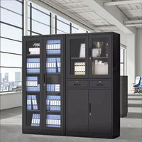 Armoire de classement personnalisée multicolore, blanc, noir, bleu, gris, verrouillable, armoire de rangement de bureau, vente en gros d'usine, approvisionnement par lots
