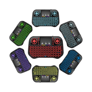 Souris aérienne sans fil rechargeable 2,4 G la plus performante, clavier tactile MINI I8, télécommande, interface USB pour Android <span class=keywords><strong>Smart</strong></span> <span class=keywords><strong>TV</strong></span> Box - Product Image 1