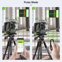 Huepar S04CG 16 lignes 4D niveau Laser extérieur faisceau vert auto-nivelant 360 degrés rotatif rotatif extérieur