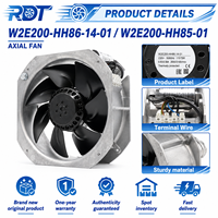 Ventilateur de refroidissement pour machines industrielles W2E200-HH85-01 AC 230V 85W 0.29/0.35A 2550/2800RPM, unité de remplacement pour équipement de ventilation axiale