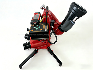 三模式控制灵活便携式消防水枪 60L/S 75m射程 360度旋转 400m遥控用于消防救援 - Product Image 2