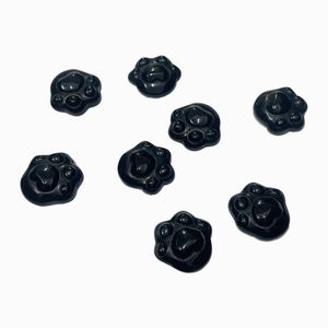 Sculptures de pierres précieuses en cristal naturel en forme de patte de chat pour la production de bijoux - Product Image 1