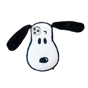 La <span class=keywords><strong>coque</strong></span> de téléphone iPhone 14 Pro Max et iPhone 13 en peluche <span class=keywords><strong>Snoopy</strong></span> est adaptée à la nouvelle version de dessin animé 12, douce - Product Image 5