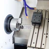 Tour CNC à banc incliné TCK36, directement de l'usine, corps en fonte haute rigidité 45 pour le traitement par lots de pièces de précision automobile et aérospatiale