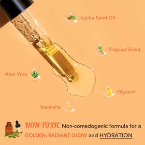 OEM Private Label Trinkbare Selbstbräunungstropfen Feuchtigkeitsspendende Bräunung für Erwachsene Sonnenlose Orale Bräunung für das Gesicht - Product Image 2