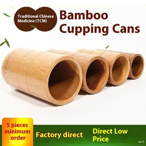 Obat tradisional Cina, perangkat bekam bambu Set tabung bambu baru untuk penggunaan tubuh rumah tangga menghilangkan kelembapan & menghasilkan Qi - Product Image 4