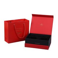 Papier grands hommes parfum aimants carton serviette cosmétique boîte-cadeau usine professionnelle luxe cosmétique emballage boîtes rigides XHL