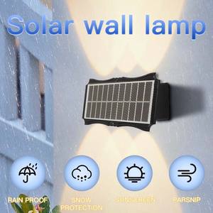 モダンソーラーガーデンストリート階段プラスチック防水ウォールランプ屋外日光ソーラーウォールランプ/ソーラー望遠鏡ウォールランプ - Product Image 4