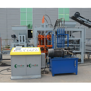 Shiyue mới thủy lực rỗng khối gạch làm máy <span class=keywords><strong>QT7</strong></span>-15 vỉa hè gạch dây chuyền sản xuất thiết bị với khuôn để tấm làm - Product Image 5
