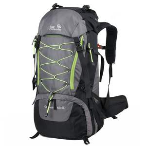 65L Outdoor Climb <b>Bag</b> Hiking Backpack Camping Mountain Waterproof Travel Trekking <b>Bag</b> Zipper Mountaineering Backpack Daypack - Product Image 1