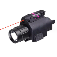 Lampe de poche intégrée laser rouge réglable à LED M6