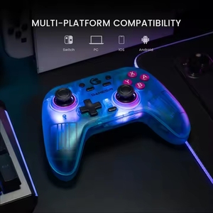 Gamesir Nova Lite NS hiệu ứng hội trường chuyển đổi RGB T4 Nova Grip điện thoại di động động cơ phím điều khiển trò chơi không dây điều khiển - Product Image 2
