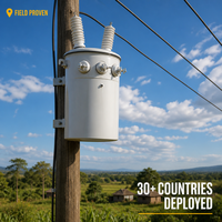 Transformateur de puissance immergé dans l'huile, triphasé, 6kV-35kV, transformateurs électriques industriels MV HV OEM