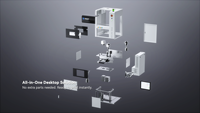 Imprimante 3D métallique SLM PRS-M100 pour laboratoire dentaire, prix distributeur, peu encombrante