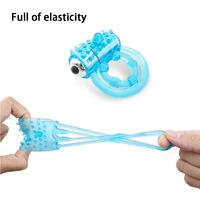 Anillos Vibradores para Pene al por Mayor, Anillo Doble para Pene con Potente Vibrador de Bala, Marca Privada OEM
