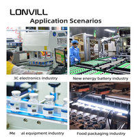 LONVILL - Lector de Códigos de Barras Industrial Resistente al Agua IP67 con Decodificación de 200cps para Entornos Hostiles en Fábricas