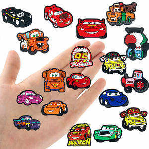 Abalorios <span class=keywords><strong>de</strong></span> PVC para Zapatos con Diseño <span class=keywords><strong>de</strong></span> Coches <span class=keywords><strong>de</strong></span> Carreras <span class=keywords><strong>de</strong></span> Dibujos Animados Famosos, <span class=keywords><strong>de</strong></span> Moda, Estilo <span class=keywords><strong>Anime</strong></span> y Cómic, para Zuecos - Product Image 4