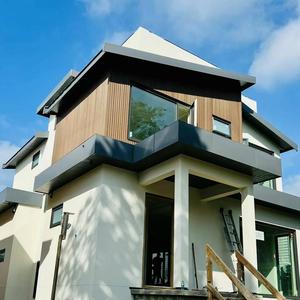 Revêtement de façade Revêtement mural extérieur en co-extrusion Revêtement extérieur de <span class=keywords><strong>maison</strong></span> en bois <span class=keywords><strong>composite</strong></span> Wpc pour la construction de maisons - Product Image 2
