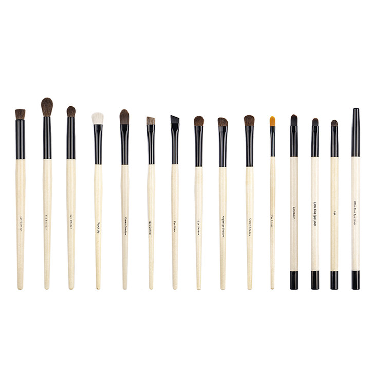 15 pieces of eye shadow brush suit