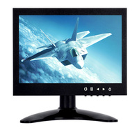 Écran carré industriel de 10 pouces, ordinateur de point de vente, moniteur, rétroéclairage LED, haut-parleur intégré, utilisation sur ordinateur de bureau, 3 ans de garantie
