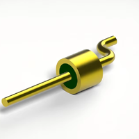 Connecteur de passage de câble RF étanche CYDW2016-0.5-1.5, joint en verre et métal, plaqué or, Kovar 4J29, broches étanches