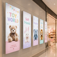 Affichage en tissu rétroéclairé, boîte à lumière LED SEG personnalisée de qualité supérieure avec cadre en alliage d'aluminium pour la promotion de la marque et la publicité dans les centres commerciaux