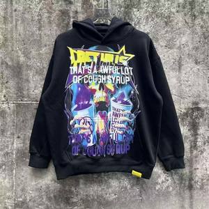 Großhandel Winter gedruckt Baumwolle Sweatshirt Grafik benutzer definierte Hoodies schrecklich viel Husten Sirup Hoodie Männer - Product Image 6