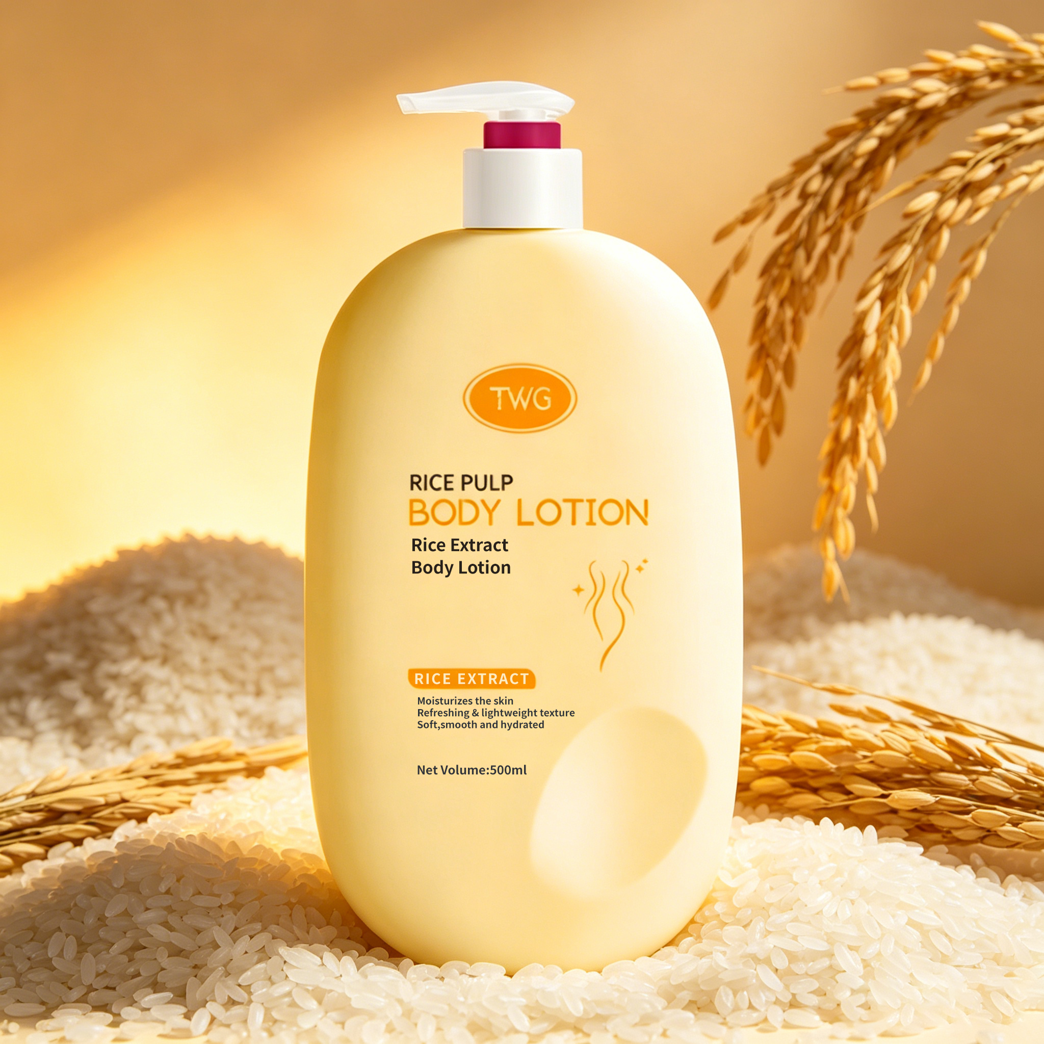 TWG Rice Raw Pulp Body Lotion 500ml