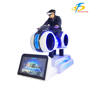 VR Motor 9D Outdoor Arcade Racing Car Jeu de moto de réalité virtuelle Simulateur de conduite Éducatif en fibre de verre pour usage domestique - Product Image 3