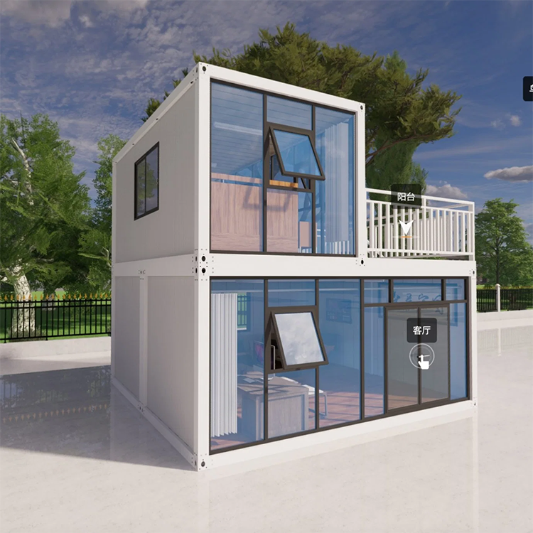 Easy Installation Custom Double Storey 20 40 Foot Detachable ...