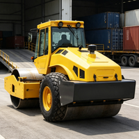 Compacteur routier compact de 12 tonnes, équipement de construction routière de fabricants chinois, machine vibrante