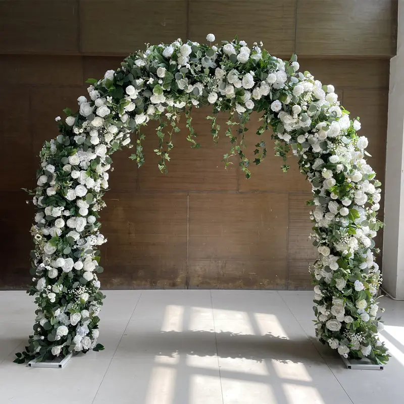 KCFA-103 Beautiful Artificial Flower Backdrop Arch Wedding Arch For Party Home Wedding Decoration