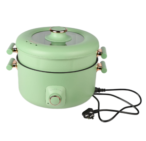 Customized Color 6L <b>Electric</b> Hot Pot <b>Electric</b> <b>Skillet</b> <b>Electric</b> Multi Cooker Food Steamer Hot Pot with Nonstick Material - Product Image 1