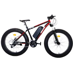 Hot sale fast delivery electric cycle 250W/350W/500W E-bike fat tire cycling Hi-ten steel e-bicycle