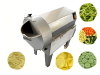 Cortadora de Verduras de Acero Inoxidable a Precio de Fábrica, Máquina para Cortar Cebolla en Cubos, Rebanadora de Patatas, Máquina para Cortar Verduras en Cubos de Repollo