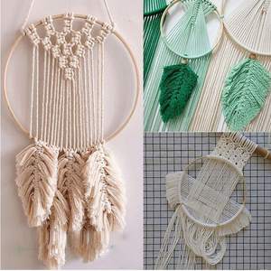 Wedding Graduation Decoration Unpainted Bamboo Round <strong>Circles</strong> <strong>Floral</strong> Wreath Wall Hanging Craft Hoop for Dreamcatcher - Product Image 6