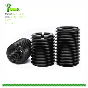 Vente en gros M3 M4 Écrous d'insertion de <span class=keywords><strong>meubles</strong></span> fendus à filetage en bois en acier inoxydable Écrous réducteurs pour équipement mécaniqueInserts filetés - Product Image 4