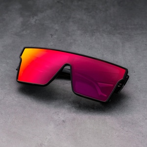 LMA 3408 popolari tonalità dello specchio rosa come NZS 1337.1 le donne gli uomini Logo personalizzato Oversize in occhiali da sole di sicurezza UV400 di alta qualità - Product Image 4