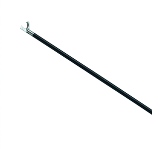 Tijeras Endoscópicas para Frente Daniel, Hoja Recta y Curva de 15 cm, Acero Inoxidable, Instrumento Quirúrgico para Endoscopia - Product Image 2