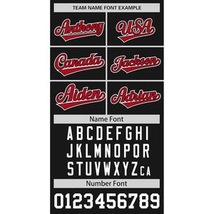 Camiseta de béisbol personalizada con nombre del equipo y número, unisex, para adultos y niños, que absorbe la humedad, de manga corta, deportiva - Product Image 5