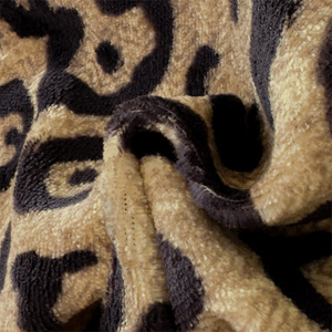 Hot Bán Mùa Đông Bộ Đồ Giường Set <span class=keywords><strong>Leopard</strong></span> In Mik Nhung Đặt Duvet Cover Flatted Tấm Gối Mềm Ấm Ấm Phòng Ngủ Nhà - Product Image 6